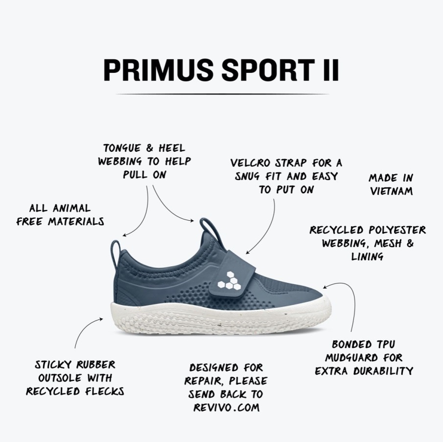 Vivobarefoot Indigo Primus Sport II Toddlers