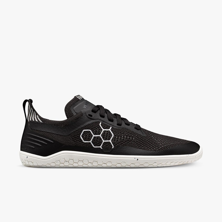 Obsidian Geo Racer Knit Mens Vivobarefoot