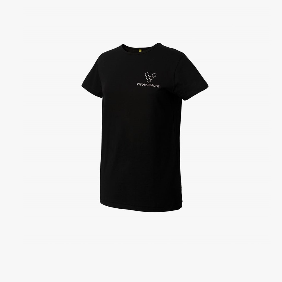 Rapanui T shirt Mulheres Preto